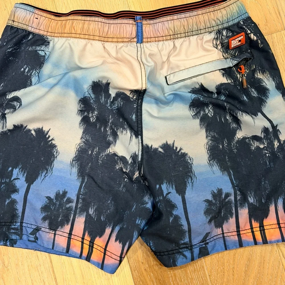 Superdry‎ Men's Sunset Palm Swim Shorts xl